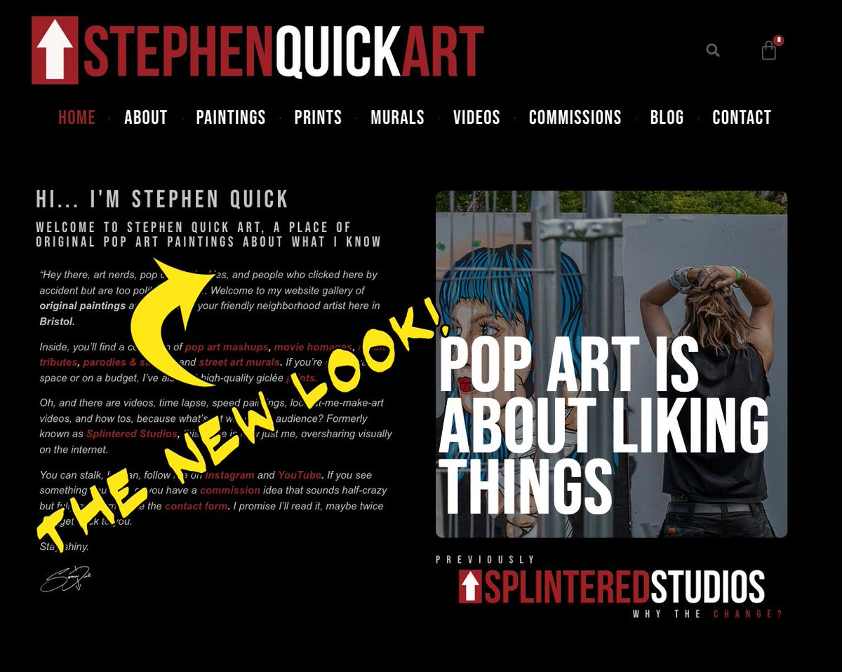 StephenQuickArt's tweet photo. 10% off PAINTNGS and PRINTS 😬 - https://t.co/7Z48hWkOvS https://t.co/zW1n7xnSBO