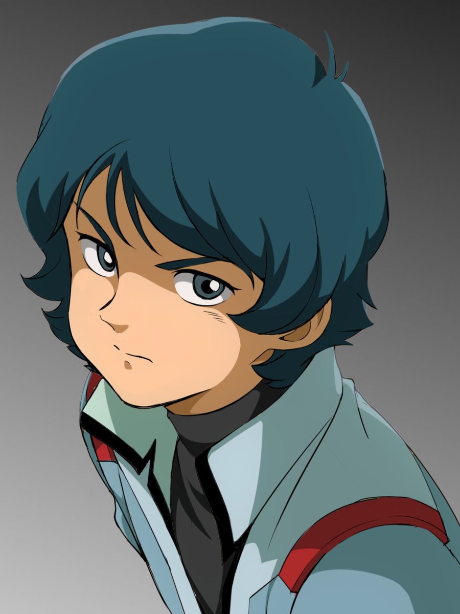 chiri_tsumoo's tweet image. 最近Z見始めたのでカミーユ・ビダン