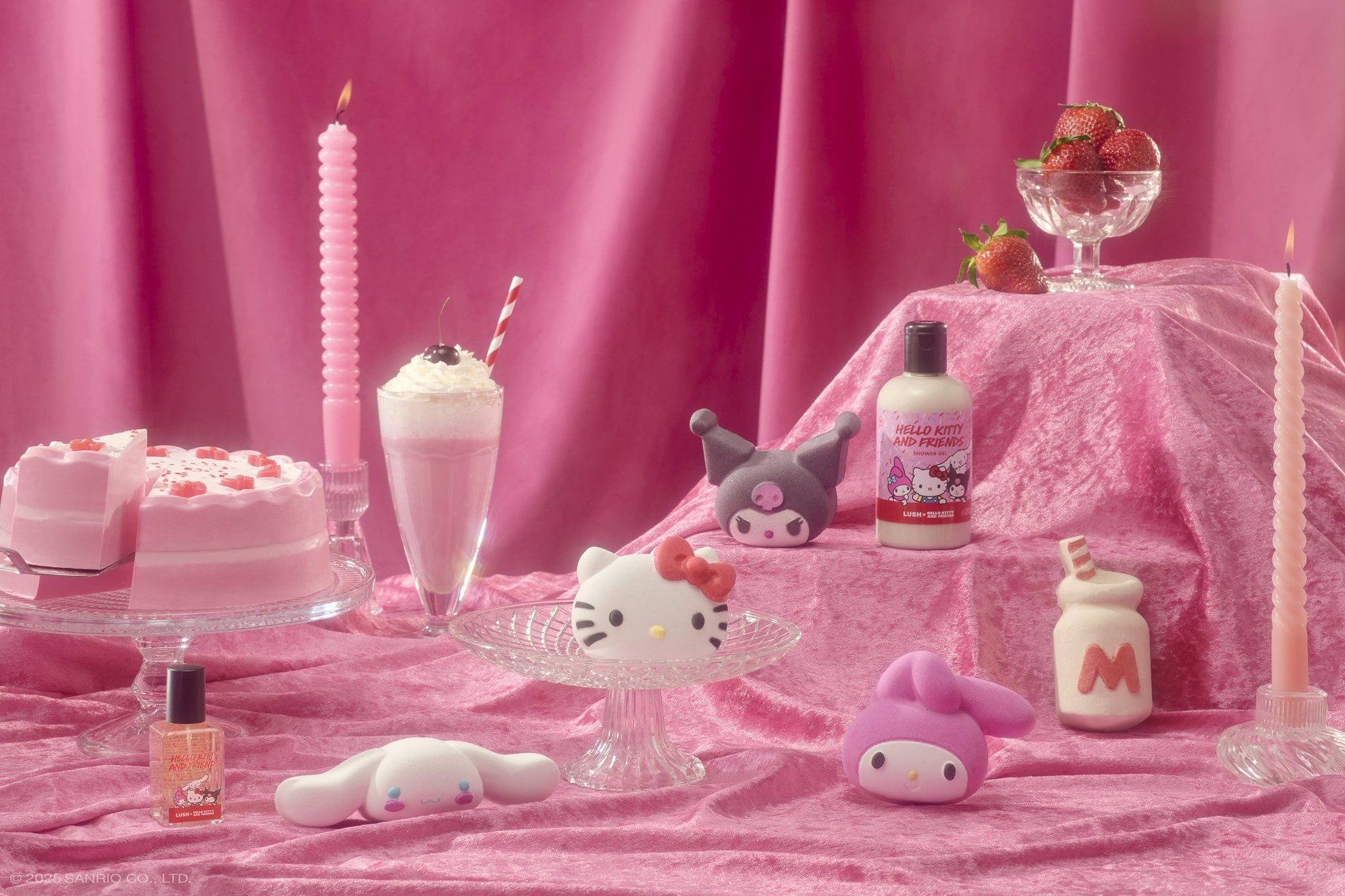 ♥️サンリオコラボLush ×HelloKitty And Friends 4個♥️ ♥️サンリオコラボLush ×HelloKitty And Friends 4個♥️ Hello