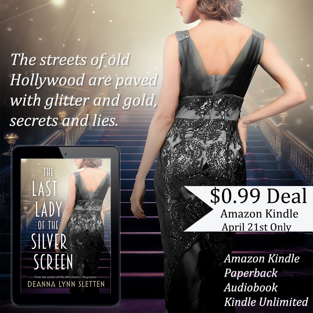 $0.99 Deal – Today Only – THE LAST LADY OF THE SILVER SCREEN is a Kindle Daily Deal on 4/21/25 – Grab your copy today!  Amazon: amzn.to/42THiAL

#bookdeals #99centbooks #kindledeals #99cents #historicalfiction #oldhollywoodstars