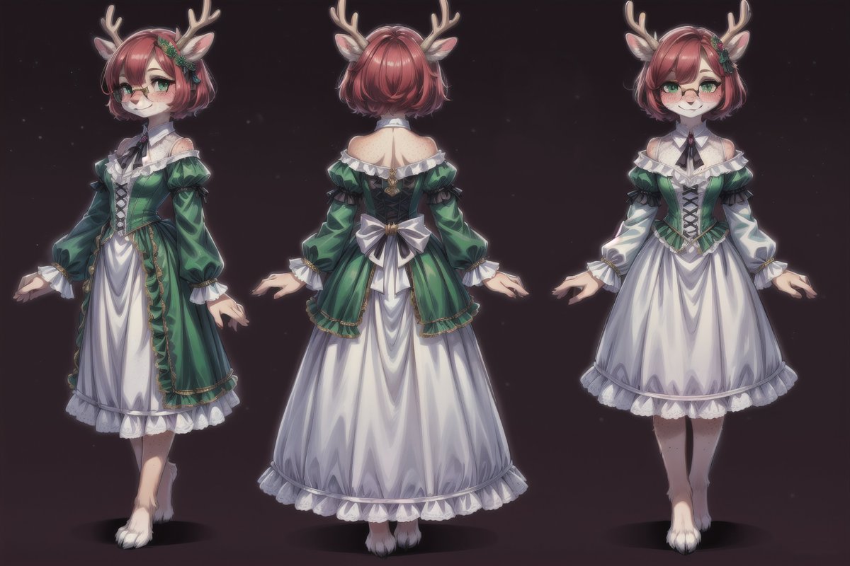 aecii_3d's tweet photo. Saving these ideas for clothing. Really digging the short front, long back. That would be fun to make in 3d.
#furryaiart #furry #stablediffusion #chimera #comfiui https://t.co/5R5Zg4HDtD