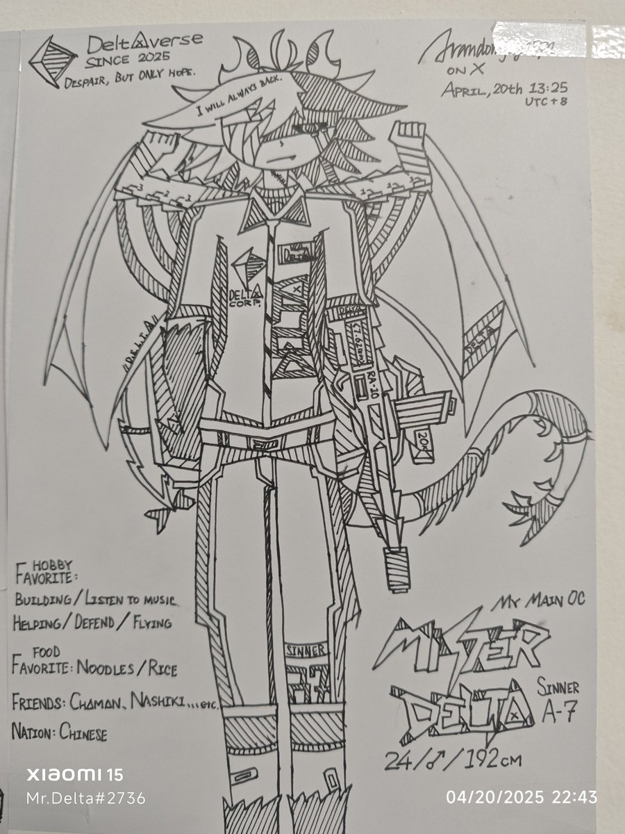 colin2736's tweet photo. @KeyDroneSora04 I hope too, they said I have talent but I keeping practice and practice for half of a year, then I draw this days ago, how about it, my friend?
(I'm Delta, this is my art account) https://t.co/z9LgHIaaW3