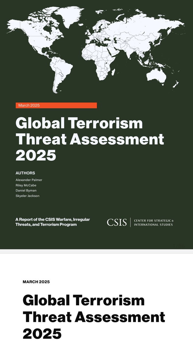 The most recent Global Terrorism Threat Assessment 2025 from <a href="/CSIS/">CSIS</a> reaffirms my October 2024 revelation regarding the Houthis in Yemen providing support to Al-Shabaab, potentially threatening the Gulf of Aden. In that earlier insight, I also highlighted the Houthis' supply of
