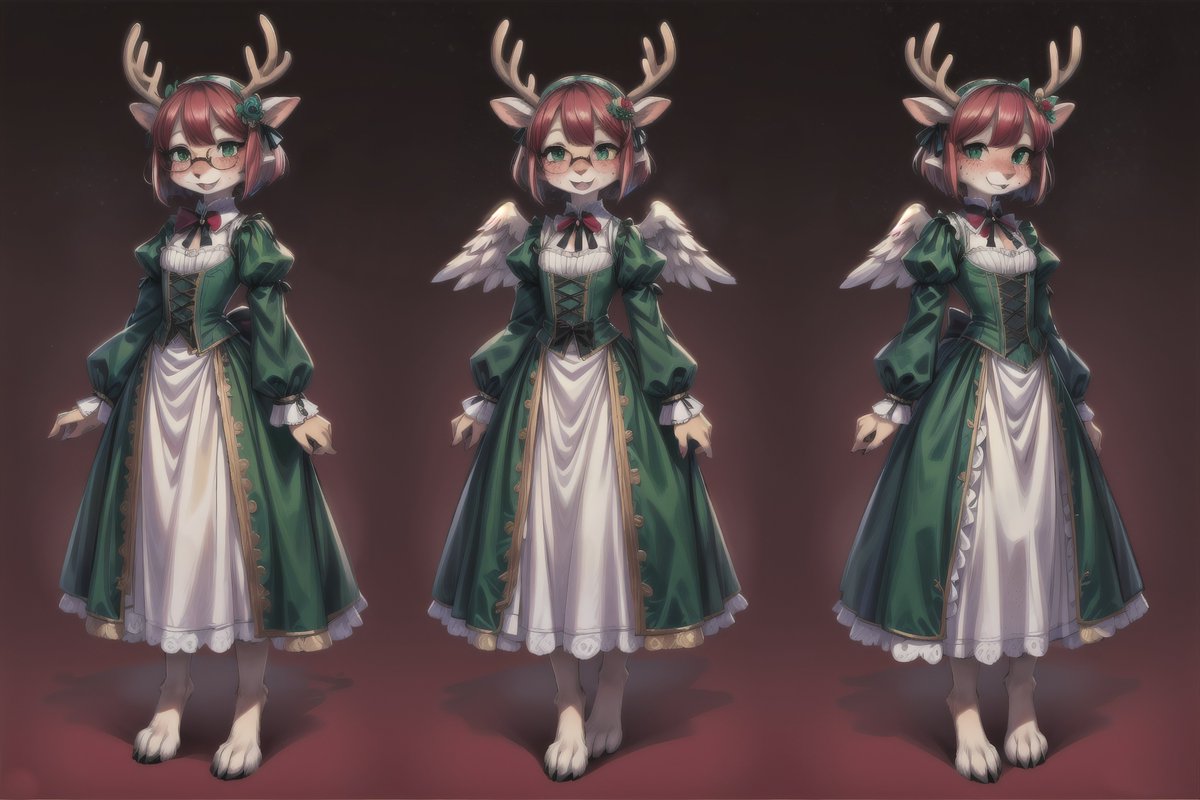 aecii_3d's tweet photo. Saving these ideas for clothing. Really digging the short front, long back. That would be fun to make in 3d.
#furryaiart #furry #stablediffusion #chimera #comfiui https://t.co/5R5Zg4HDtD