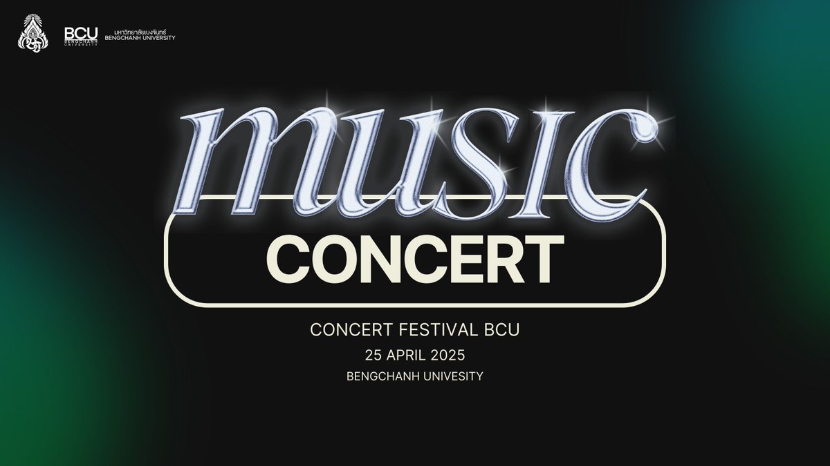 BCU_Commu's tweet photo. 🎤✨ Concert Festival BCU! ✨🎸
เตรียมตัวให้พร้อม! กับรายการเพลงสุดมันส์จากวงดนตรีหลากสไตล์ ที่จะมาระเบิดเวทีในงาน Concert Festival BCU 🔥 พบกับบทเพลงฮิต เพลงฮาร์ด เพลงเศร้า เพลงรัก เพลงโยกหัว เพลงโยกตัว และเพลงโยกใจ จากวงดนตรีสุดเจ๋งกว่า 25 วง! 🎶
🎧 Cerulean Echo
– ถ้ารู้ว่าแพ้ (จะไม่เปิดแชทแกดูเลย)
– ถ้าเธอไม่รักทำไมไม่บอกฉัน
– เราไม่รักกันตอนไหน
– ยิ้มทั้งน้ำตา
– ฉันน่าจะบอกรักไป...
– เวลาเรามีเท่ากัน (Hourglass)
💔 Juliette and Romeo(s)
– numb
– bring me to life
– get well
🖤 You Die In April
– งูงู้ – The Toys
– ความรู้สึกผิด – The Darkest Romance
– Dive In – Pierce The Veil
– If You Can't Hang – Sleeping With Sirens
🌌 space between
– เพลงรักที่เธอไม่ฟัง
– ดาวหางฮัลเลย์
– ยาพิษ
– เทพลีลา
– เคลิ้ม
– ขี้หึง
– ไม่บอกเธอ
– 9 นาฬิกา
– เพียงรัก
– พูดทำไม
🌙 Nocturne
– Rosé & Bruno Mars – APT.
– เล่นของสูง – Big Ass
– SENORITA – Miss call
– ขอโทษที่ติดต่อไป – Three Man Down
– ขี้หึง – SILLY FOOLS
🐾 Cat me, if you can
– ผ่าน
– ยาพิษ
– เพลงที่เธอไม่ฟัง
– คิดมาก
– ขาหมู
– เธอที่รัก
– Bad Shawty
🌞 The Glads
– ฤดูร้อน
– ยิ่งโตยิ่งสวย
– เลี้ยงส่ง
– Smell like teen spirit
– อกหัก
– ขอเช็ดน้ำตา
– ดีแต่ปาก
– ไม่สมศักดิ์ศรี
– ก่อน
– รักคนมีเจ้าของ
🤯 ปวดหัวอะพี่ไนท์
– คิดฮอด
– เหมือนเคย
– เสียดายของ
– อยากเจอจะทนไม่ไหว
– ผ้าเช็ดหน้า
– รักสนุก
– เสี่ยงมั้ย
– ฉบับปรับปรุง
– จากนี้ไปจนนิรันดร์
🚨 ฉุกเฉิน
– Cinderella
– Dum Dum
– เล่นของสูง
– Black Tie
– ฟ้า
– จันทร์เจ้า
– จิ๊จ๊ะ
🔗 The Tether
– Uptown Funk
– Shut Up and Dance
– Bad Romance
– เสือสิ้นลาย
– กาลครั้งนึง
– สุดแต่ใจจะไขว่คว้า
– Let the world burn for you
– Starset
🌀 เดอะหมบ
– Dear Maria, Count Me In
– Shut Up and Dance
– I Write Sins Not Tragedies
– Bad – Christopher
– Toxic
– Partners in Crime
⏱️ ห้ามินิทคร้าฟฟฟฟ
– คลั่งเธอ (Dopamine)
– ทิ้งแต่เก็บ
– ลา ลา ลา
– ถ้าเธอคิดจะลืมเขา
– ล้มแชมป์
– หญิงลั้ลลา
– รักต้องเปิด (แน่นอก)
🕕 Six o'clock
– In The End
– ยิ่งโตยิ่งสวย
– Bloody Mary
– Jealous Girl
– เลี้ยงส่ง
🌻 Sweety Sunshine
– Some – Bol4
– Dandelions
– โต๊ะริม – Nont Tanont
😇 สุดหล่อเดินดินเทพบุตรจุติจากสวรรค์ชั้นดาวดึงส์
– ร้องไห้หาพ่อเธอหรือ
– อ๊อด อ๊อด
– ขอใจเธอแลกเบอร์โทร
– แว้นฟ้อหล่อเฟี้ยว
– Pegasus Fantasy
– ก่อนตาย
– ฟังไม่ทัน
🔑 KEY (NATADON)
– อังกอร์
– พัง
– เจ้าช่อมาลี
– ปล่อยดาว
– หัวใจเจ้าเอย
– Everyday
– ซูลูปาก้า ตาปาเฮ้
– ซ่อนเธอไว้ในเพลง
– Beautiful Things
💳 วงเงินสินเชื่อเงินติดล้อ
– Brooklyn Baby
– นักเลงเก่า
– ละลาย
– ซ่อน
– Unholy
– ฟ้า
🥃 Hollow Whiskey
– เปิดเพลงไหนก็ยังสวยงาม
– 9 นาฬิกา
– รักแรกพบ
– เผลอไป
– ขาหมู
– น้อง
– เพราะว่ารัก
– คุกเข่า
– ปล่อยให้เวลา
– โปรดส่งใครมารักฉันที
🛣️ Silent detour
– Dream On
– It Won’t Last
– We Are
– Enemy
– แสงสุดท้าย
– ยาพิษ
– ฤดูร้อน
– ย้อน
– เคลิ้ม
– Happy Birthday To You
🍂 5 seasons
– ฤดูร้อน
– ฤดูที่ฉันเหงา
– ก่อนฤดูฝน
– ฤดูกาล
– ฤดู
– บางแสนเจอแดนรัก
– Cinderella
– ขาหมู
– จี่หอย
– เพ้อเจ้อ
🚨 Electric Sirens
– ฤดูร้อน
– วัดใจ
– เล่นของสูง
– Die With A Smile
– พี่คงไม่ชอบผมหรอก
– คุกเข่า
– มันเป็นใคร
– น้อง
– ฉันร้องไห้เป็นหมื่นครั้งเพื่อมาเจอเธอ
📜 TAMRAITAM
– เมียไม่มี
– อังกอร์
– เด็กพี่มีชู้
– จงเรียกเธอว่านางพญา
– กุหลาบ
– คุบุคะ
– Bad Shawty
– ยาพิษ
– Gee (Rock Ver.)
– Medley: Slow Motion + หัวไหล่ตูด + โคโยตี้
❓ วงไรอ่ะ
– คู่ชีวิต
– Dum Dum
– สีดา
– พี่ไม่ชอบผมหรอก
– หมดนี้ให้เธอ
🎤 วงดนตรี
– เวลาเธอยิ้ม
– Luxury
– กระเป๋าแบนแฟนยิ้ม
– สุดเขต
– แฟนจ๋า
– ซักซี๊ดนึง
– สาริกาลิ้นทอง
– คำยินดี
– ไม่บอกเธอ
– Cinderella

🗓 อย่าลืม!
เตรียมหัวใจ เตรียมเสียงกรี๊ด และเตรียมรองเท้าผ้าใบไว้ให้พร้อม
แล้วเจอกันใน Concert Festival BCU 💥

#ConcertFestivalBCU