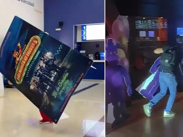 FNaF_Funnies's tweet photo. to this day i still don't understand why people were stealing the cutouts and posters when the first fnaf movie came out https://t.co/FcFbV6WMb8