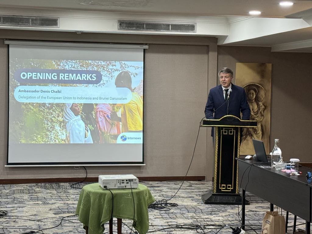 Foreign Information Manipulation and Interference affects many democracies. Today’s seminar allows the EU to learn from Indonesian media and engage in a stimulating conversation.

#FIMI 
#IPMR