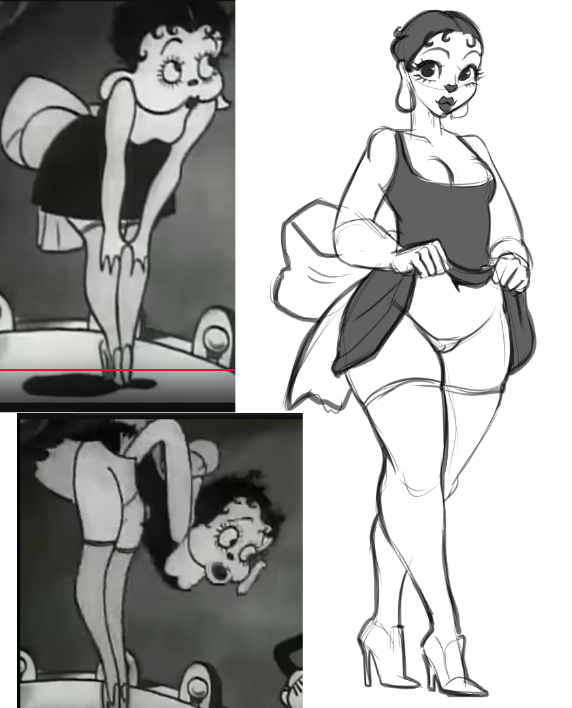 this version of betty boop apparently becomes public domain in january... thoughts?