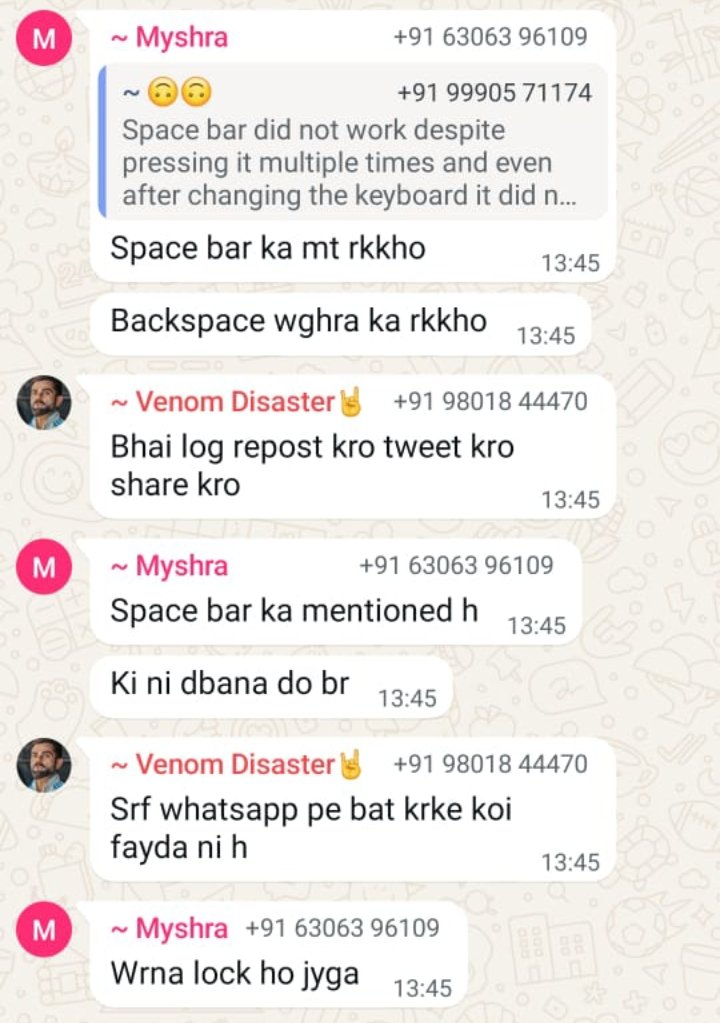 NikhilK82997678's tweet photo. @Bh4hTZkqBgEWGRu 
I request ssc not to reconduct  steno skill test There are some students who have Evil intentions regarding the skill test These are some screenshots to understand their intentions
They also don't know what the real problem was.Many of them following the crowd https://t.co/WR6SCbGECd