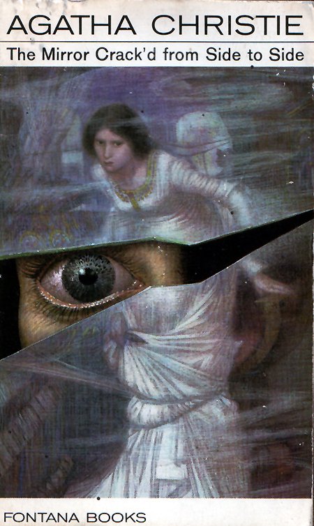 3 Tom Adams covers of #AgathaChristie's for #MurderEveryMonday - While "They Do It with Mirrors" is an easy choice, "Hallowe'en Party" is less obvious - but a favourite is "The Mirror Crack'd from Side to Side" w/ Adams' take on Waterhouse's famous painting of the Lady of Shallot