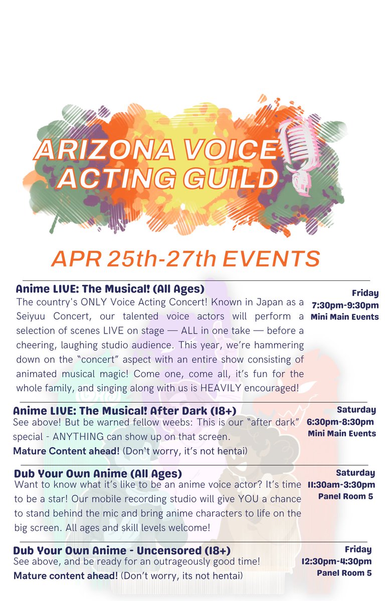 Arizona Voice Acting Guild tweet media