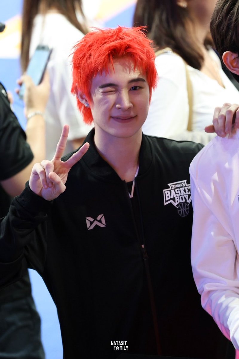 NatasitFamily's tweet image. มีแต่ความว่าน่ารักเต็มไปหมด 🥰😉👋🏻✌🏻

#3FIGHT3BASKETBOY
#natasitt ; @natasittttt