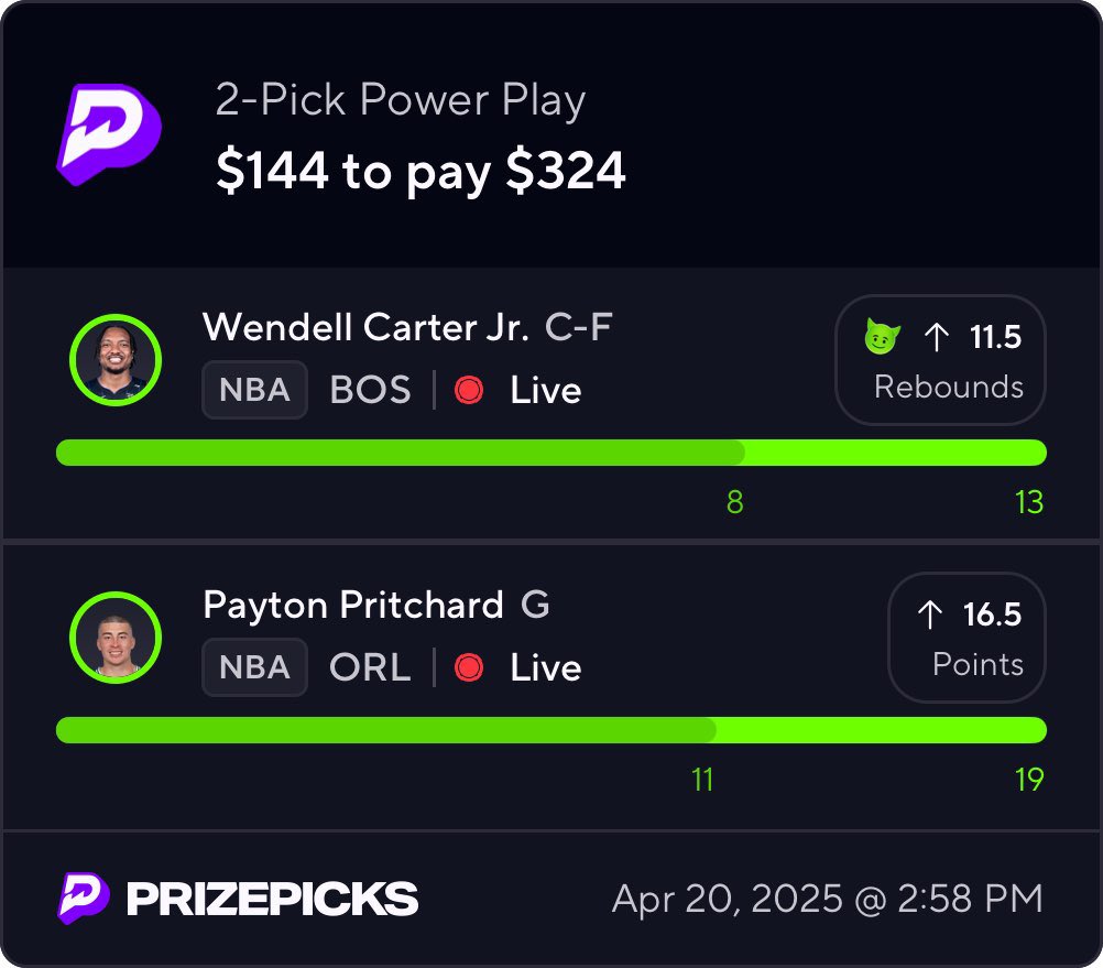 mclockzz's tweet image. BETTING TOO EASY. JOIN US discord.gg/a5sqX83M #prizepicks #nba #mlb #money