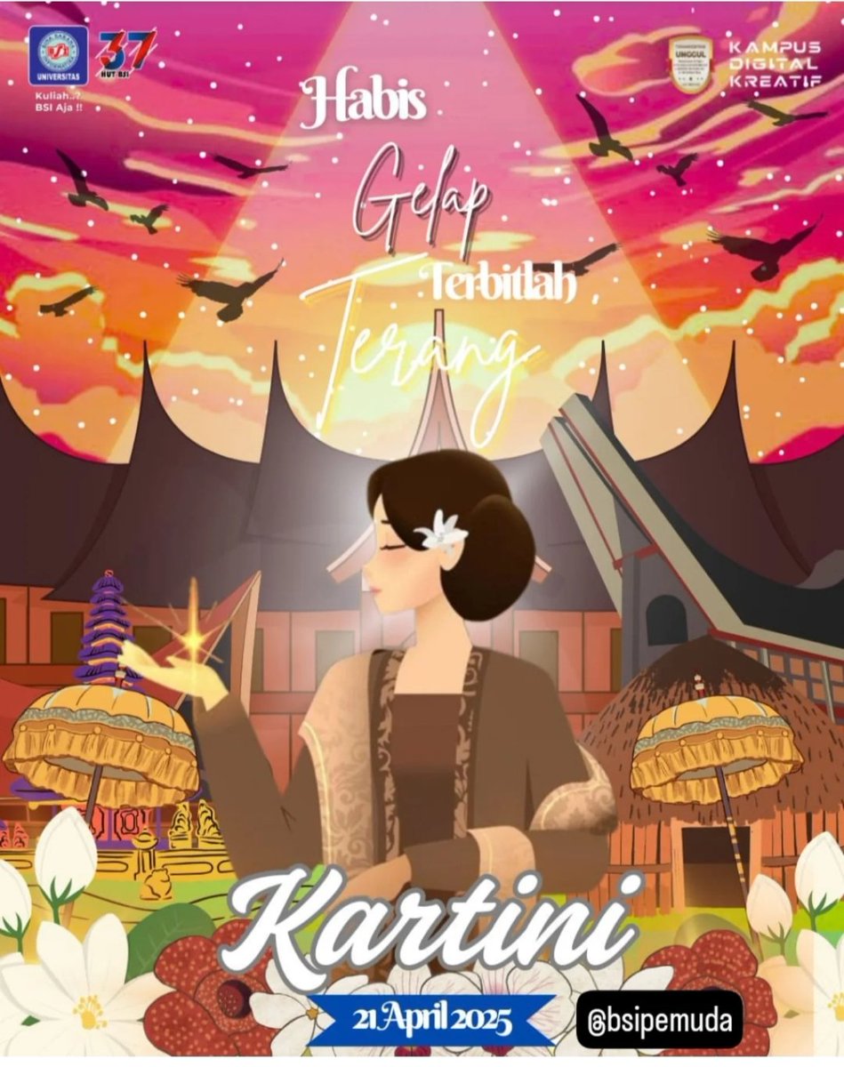 Selamat Hari Kartini untuk semua perempuan hebat Indonesia.

Kuliah...? BSI Aja !!

#kuliahbsiaja #universitasbinasaranainformatika #harikartini #21april #habisgelapterbitlahterang