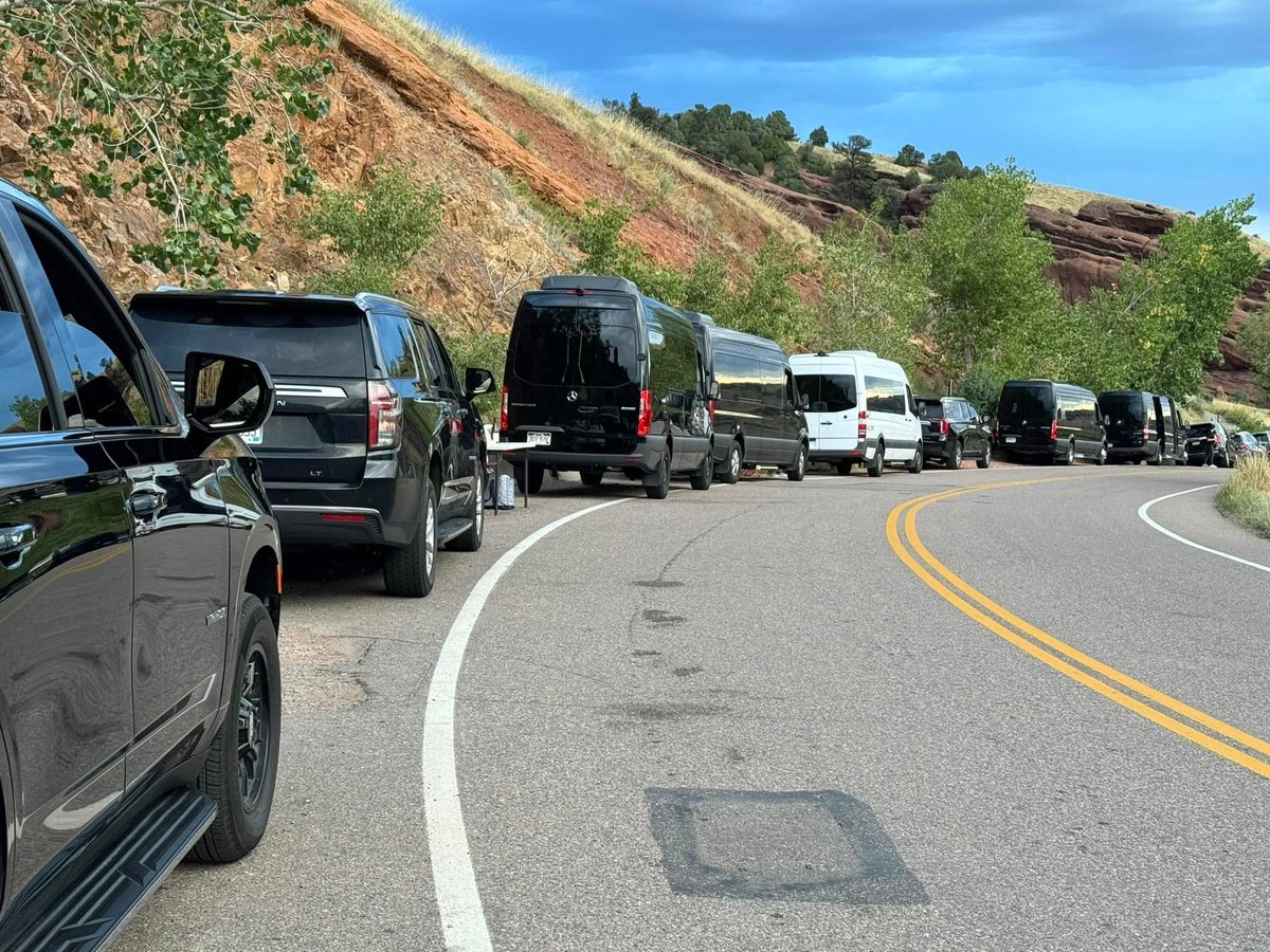 harroufi3's tweet photo. Heading to Red Rocks? We’ve Got You Covered!

Whether you’re going to a concert or just want to explore the stunning Red Rocks Amphitheatre, Front Range Luxury Limo LLC offers luxury transportation to and from the venue. Skip the parking hassle and ride in style, comfort, safety. https://t.co/QxDVFe7t2i