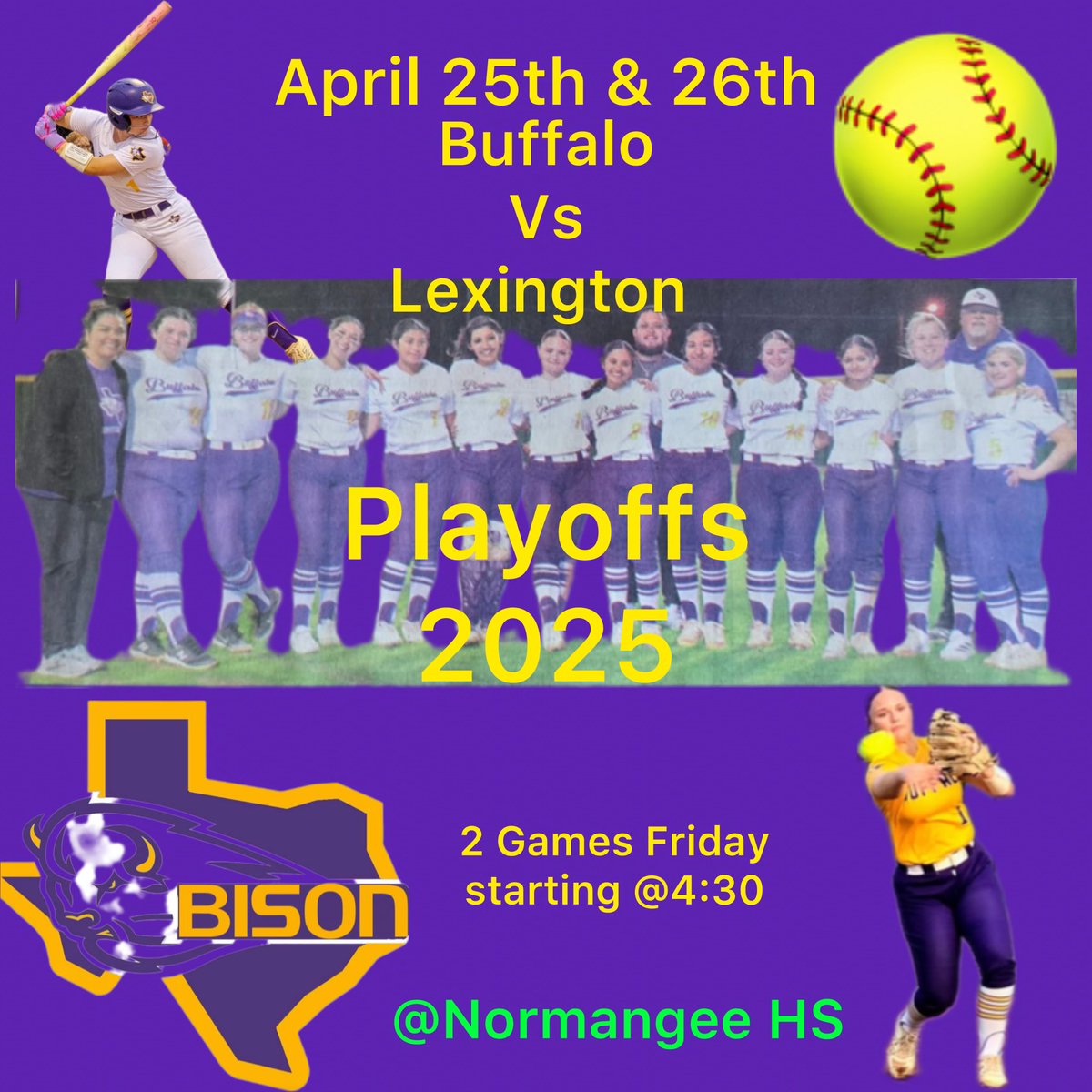 Let’s go Lady Bison!!!