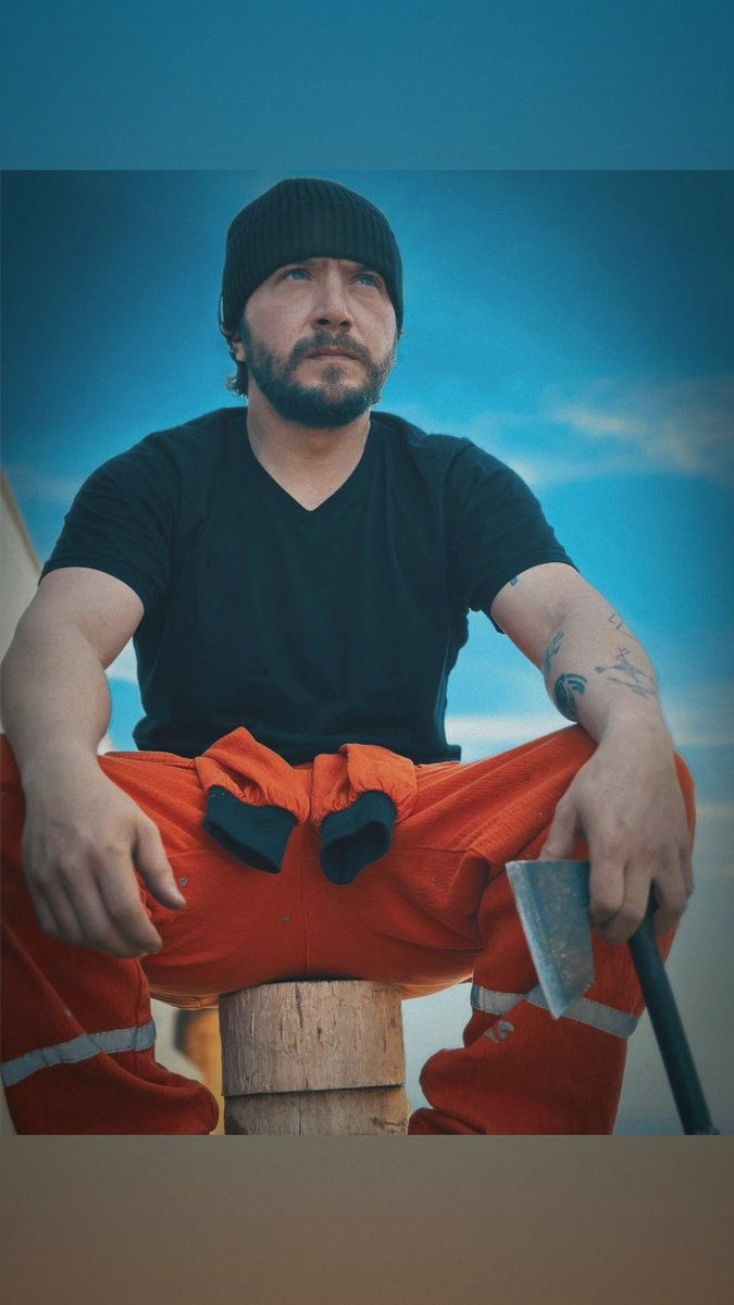 Gemide benim güne başlayış 🪓