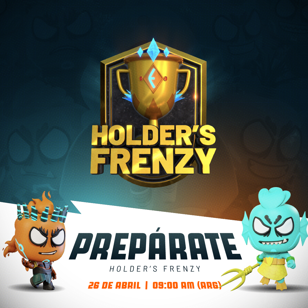 Reign Of Titans LATAM (@reignoftitansla) on Twitter photo 🎺 Se viene una nueva edición del Holder’s Frenzy
El torneo donde solo los más consistentes se llevan la gloria. ¿Vas a sumarte a esta nueva batalla por el título?
Nos vemos el 26 de abril a las 09:00am (ARG) 🎺 Se viene una nueva edición del Holder’s Frenzy
El torneo donde solo los más consistentes se llevan la gloria. ¿Vas a sumarte a esta nueva batalla por el título?
Nos vemos el 26 de abril a las 09:00am (ARG)