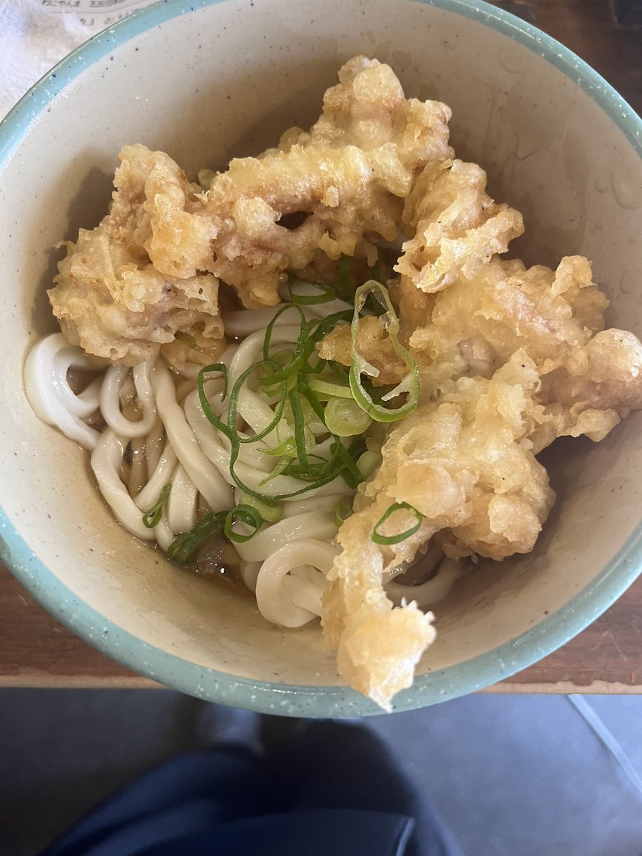 五反田　おにやんま
ぶっかけとり天
めちゃ美味で安い