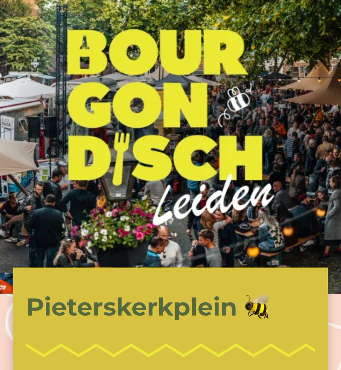 Nieuw foodevent in #Leiden <a href="/GemeenteLeiden/">Gemeente Leiden</a> Bourgondisch Leiden 13-15 juni tickets: shop.twelveticketing.eu/seller/bourgon…