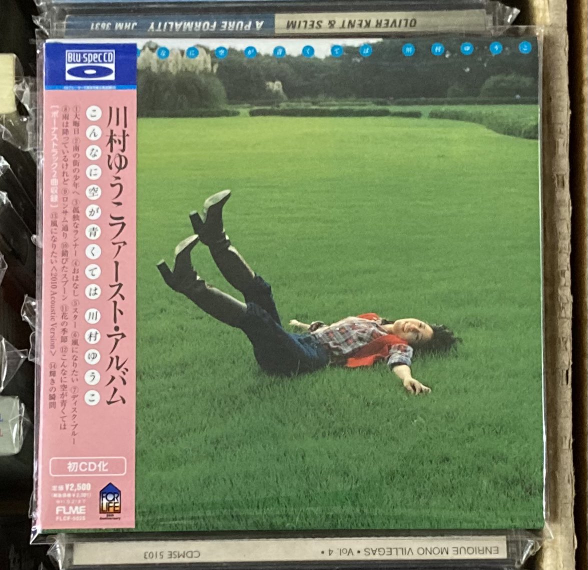 RECORD_ONE_CD's tweet photo. 【CD入荷】川村ゆうこ／ファースト アルバム／フォーライフからデビューし1976年に発売された吉田拓郎作詞、作曲、プロデュースによるデビュー曲「風になりたい」2nd「孤独なランナー」を収録したファーストアルバム。紙ジャケットBSCD。 https://t.co/senfwbMBj2