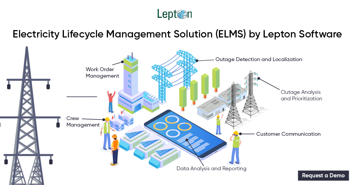 leptonsoftware's tweet image. Accelerate Power Restoration with ELMS by Lepton Software!

Empower utility ops with real-time outage detection, automated workflows &amp;amp; smarter crew management. 

Know more: bit.ly/4jjlp3J

#ELMS #LeptonSoftware #OutageManagement #PowerRestoration #SmartGrid #EnergyTech