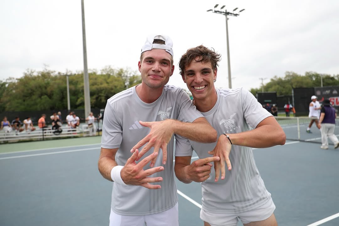 theswac's tweet photo. 𝙎𝙒𝘼𝘾 𝘾𝙝𝙖𝙢𝙥𝙨 🏆

Congratulations to Alabama State on winning the 2025 SWAC Men’s Tennis Championship! 

#SWACMTEN | #BuildingChampionsForLife https://t.co/rsZcOtS7VC