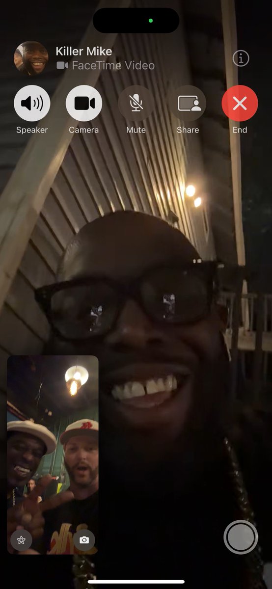Trackstar (@djtrackstar) on Twitter photo I figured a FaceTime with <a href="/devindude420/">Devin The Dude</a> was a proper way to wish @killermike a happy 4/20 bday 🎉🎉🎉🔥💨 I figured a FaceTime with <a href="/devindude420/">Devin The Dude</a> was a proper way to wish @killermike a happy 4/20 bday 🎉🎉🎉🔥💨
