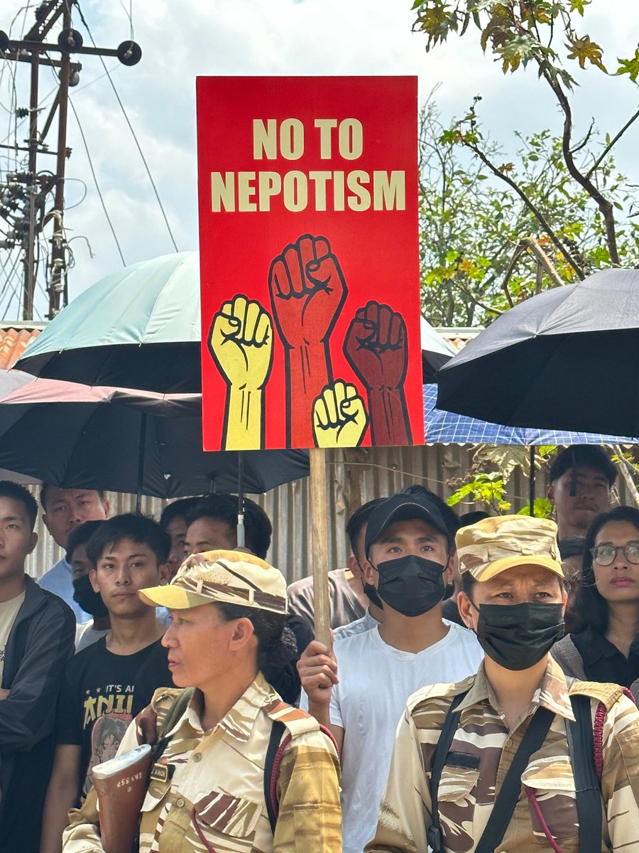 MulatoNaga's tweet photo. We demand revocation!
Say No to Nepotism!
#Nagaland
#AsstProfIssue https://t.co/ofkWxJD7Fe