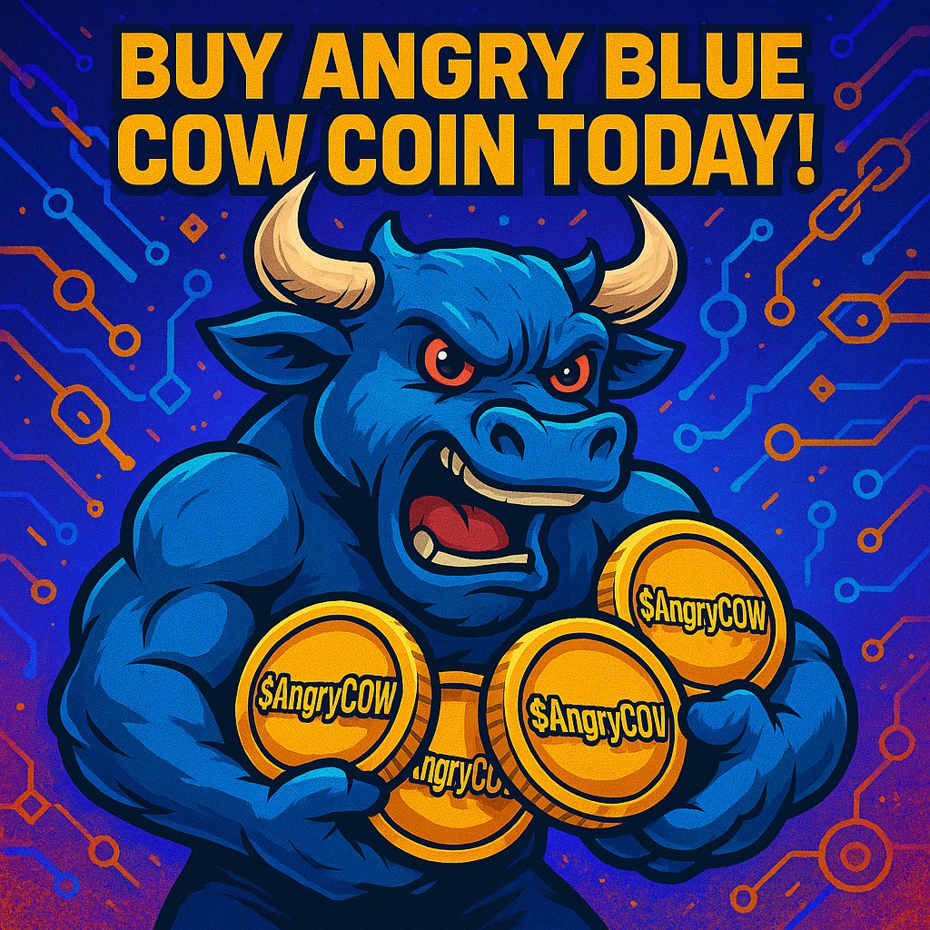 AngryBlueCow2's tweet photo. 🧠 Broke mindset: I’ll wait until I have more #money to invest.

🧠 Investor mindset: I’ll start small, but I’ll start now.

🔥 Buy AngryCOW today.
https://t.co/boLPyC0Sf5

Because investing something > investing nothing.

#AngryBlueCow #AngryCOW #MemecoinSeason #CryptoBros #Blockchain #Crypto #Cryptocurency #CryptoCommunity #CryptoInvestor #Traders #CryptoNews #Dogecoin #Litecoin #DOGE #Litecoin #memecoin #bitcoin #eth
