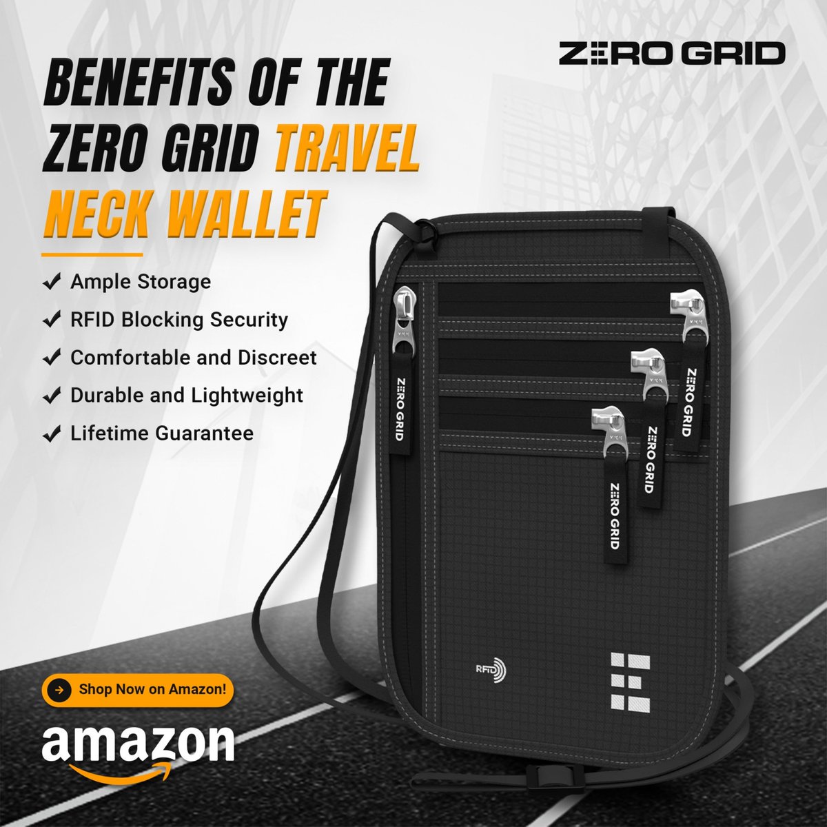 Zero_Grid's tweet image. Packed with perks: RFID security, comfort, and style—Zero Grid’s neck wallet is unbeatable!
amazon.com/stores/page/A7…
#RFIDWallet #ZeroGridStyle #TravelSmartly #HiddenWallet #ComfortTravel #SecureStorage #NeckPouchGear #TravelHacks #LightweightGear #AmazonChoice #TravelReady