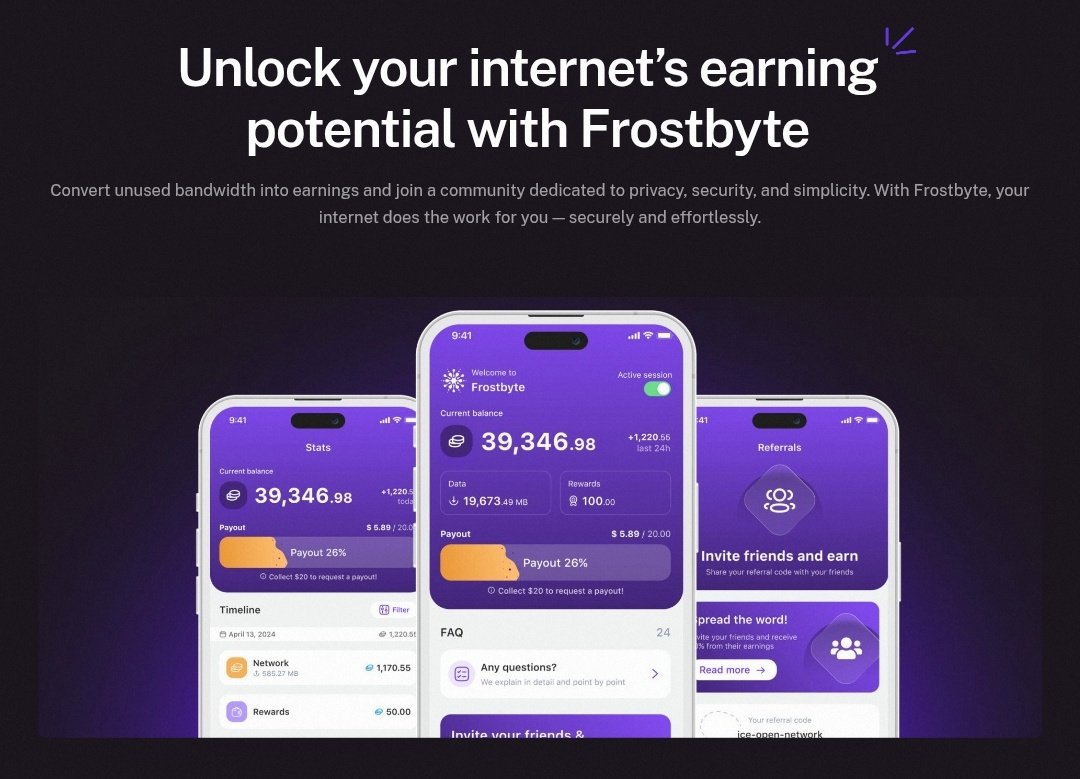 Mr_Snow30's tweet image. #Frostbyte App by @ice_blockchain is still in the beta testing phase!

⚠️NO EARNINGS GOING ON YET
            For those asking 🥂

If you are not registered yet and wish to register ahead of official launch,

Download here: ice.io/frostbyte
(Download APK)
Invite code:…