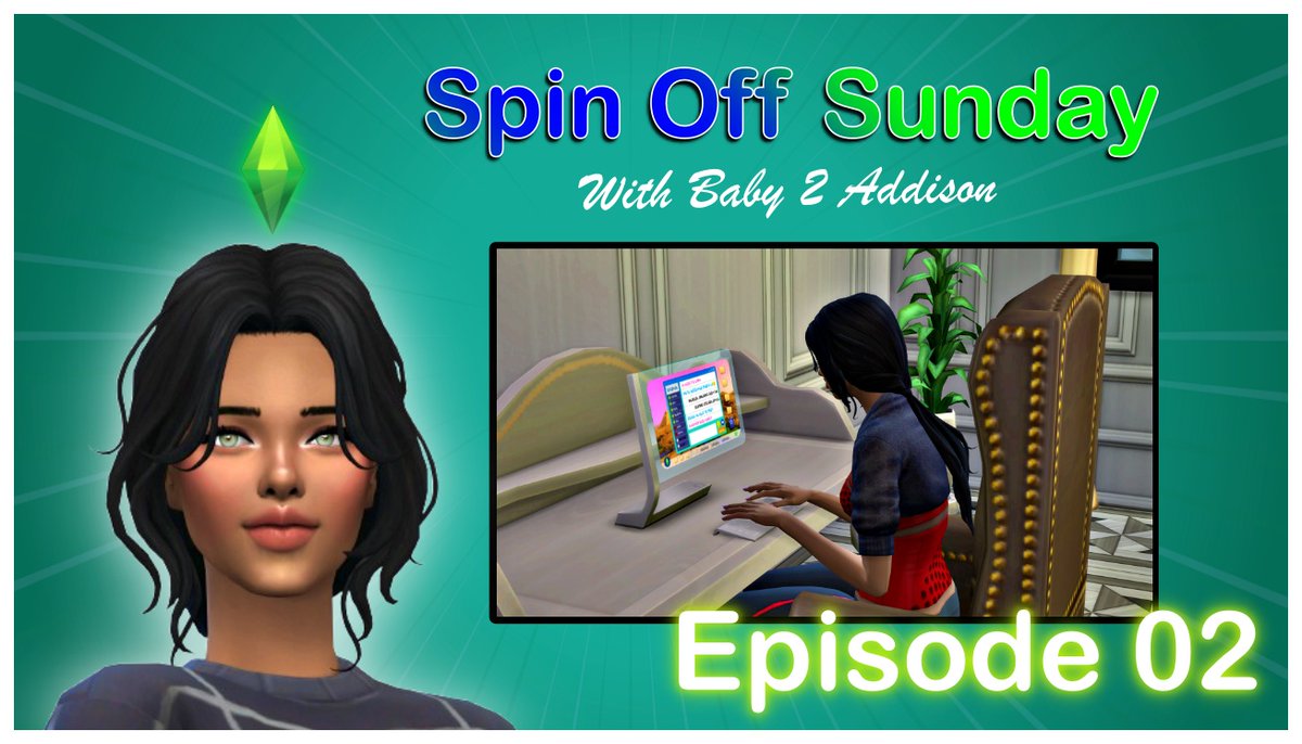 Inamacsims4's tweet photo. Spin Off Sunday with Addison EP 2 #simsletsplay #thesims4 #simplays #simmer https://t.co/pOZUvPIAaQ via @YouTube https://t.co/fx2XboGHZo