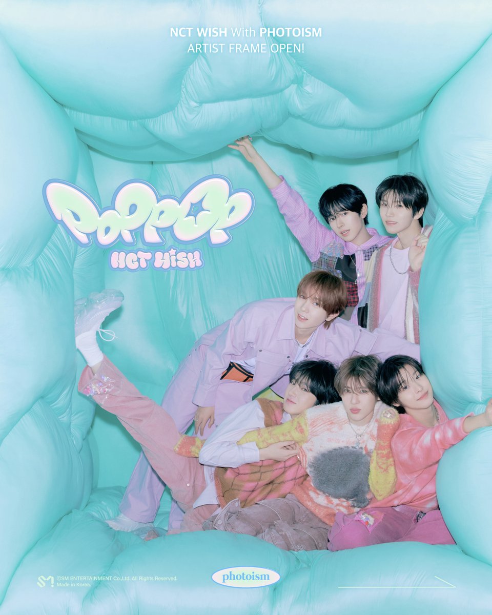 photoism_ph's tweet photo. PHOTOISM X NCT WISH
ARTIST FRAME OPEN !

The <NCT WISH> artist frame will be released on photoism.

Take photos and make special memories
with <NCT WISH>  photo frame !

* PERIOD : 4/19 - 6/30 (KST)

ONLY IN PHOTOISM https://t.co/fmB6wYoqYL