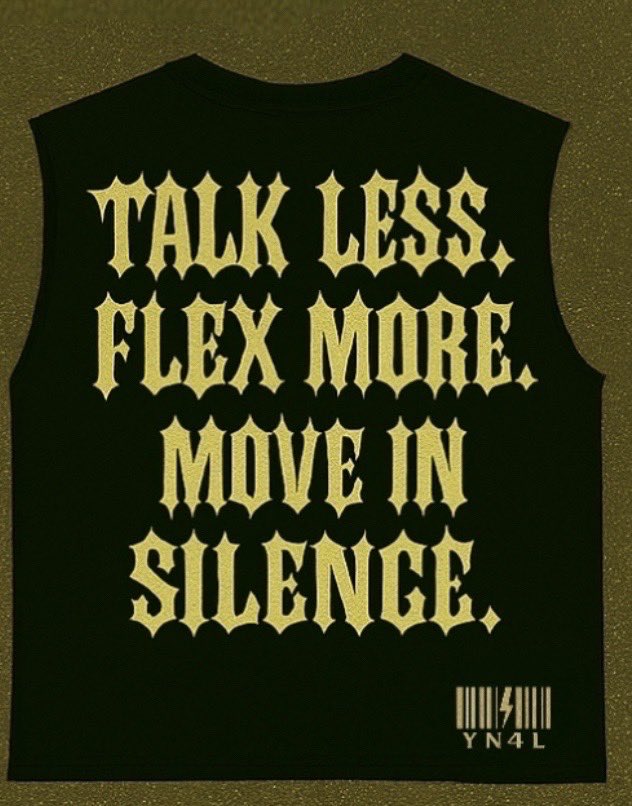 LSKN_APPAREL's tweet photo. WE BEEN GONE TOO LONG…
Been silent, building something louder than words.

NGYN WORLDWIDE: Silent Pressure Collection
Barcode stamped.
For those who talk less, flex more, move in silence.

Tag us: @lskn_apparel
#NewGenOnly #StreetwearWave #334Wave #SilentPressure #StandoutDrip https://t.co/u9UlNWdUsp