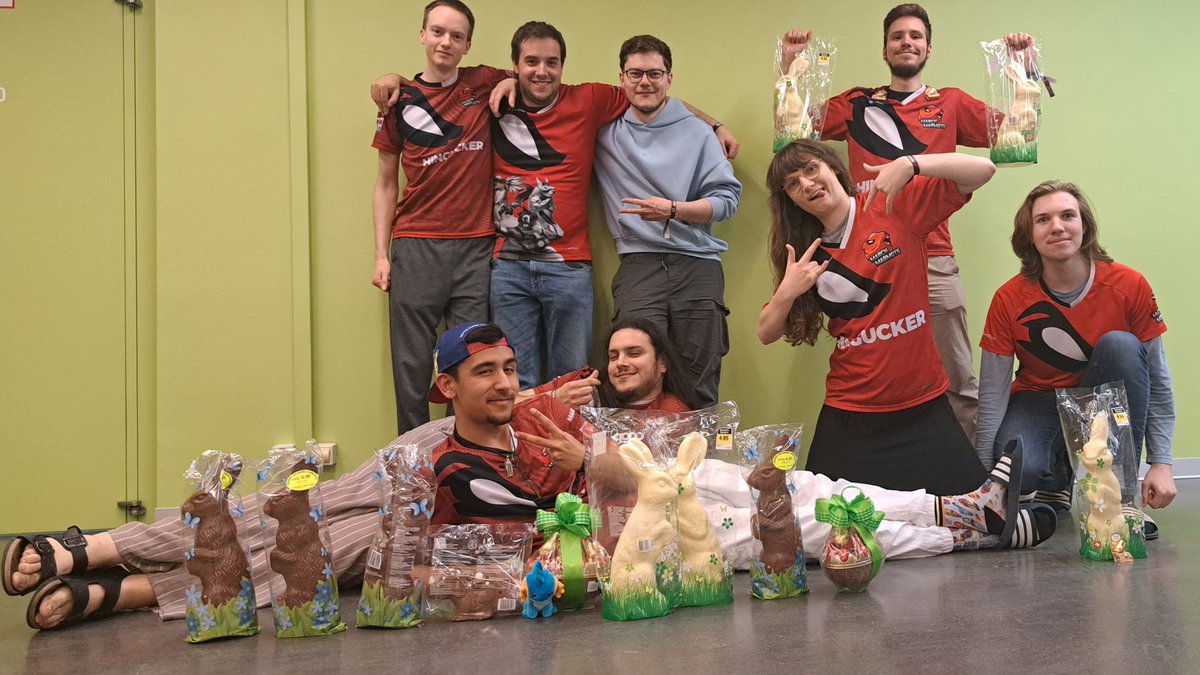 WE WON THE POLYMPIADE AT <a href="/polylan/">PolyLAN</a> ZH!!!!
Thanks to everyone of our members who helped winning the whole thing 🤩
#PolyLANZH #GoMarmots