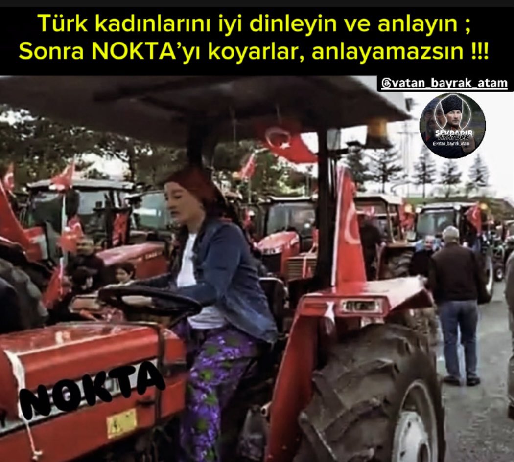 Dünyanın yarısı kadın,diğer yarısını da doğurup büyüten.Eeee ne duruyorsunuz o zaman güç sizde NOKTA !!!

<a href="/farukkockozic/">Faruk Koç 💙</a>
<a href="/Azize_Turkoglu/">🇹🇷Azize TÜRKOĞLU🇹🇷</a> 
<a href="/BalaZeynep26556/">Atatürkçü Yazar ✍️ Zeynep Altınok</a> 
<a href="/ATAISIK_/">ATAKIZ</a> 
@1920Ataturk
<a href="/manolyalayy/">Manolya Alay</a>
 <a href="/inciabatuhan/">İnci</a>
<a href="/Damla48005712/">Su💧🧚‍♀️</a>