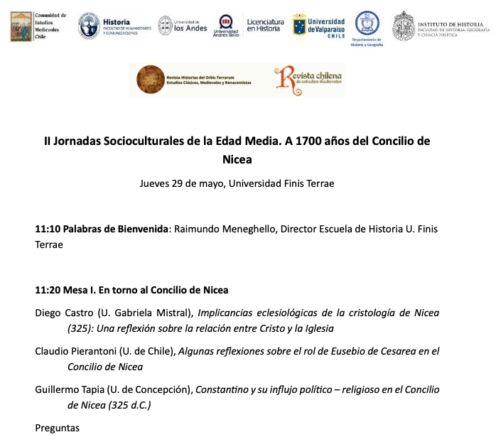 Castro_4658's tweet photo. En mayo estaré presentando una ponencia sobre las implicancias eclesiológicas de la cristología de Nicea, en una de las instancias más importantes del campo histórico-teológico en Chile, convocada en conmemoración de los 1700 años de Nicea.
#ScholarForTheGloryOfGod https://t.co/iyharHLSam