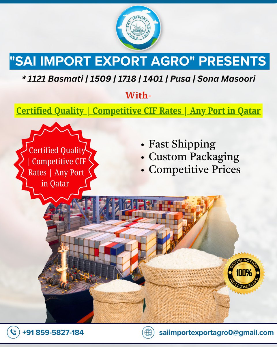 SAI IMPORT EXPORT AGRO (@agro_sai) / Posts / X