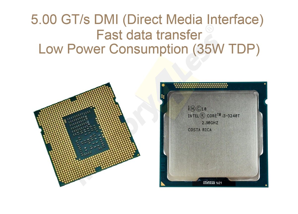Memory4Less's tweet image. i3-3240T Intel Core i3 Dual-Core 2.90GHz LGA 1155 Processor 
Order Now: memory4less.com/intel-2-90ghz-…
YT Video: youtu.be/Jh2iYoaGrvY
#IntelCorei3 #i33240T #DualCoreProcessor #EnergyEfficient #PCUpgrade #EverydayPerformance #BudgetBuilds #TechEssentials