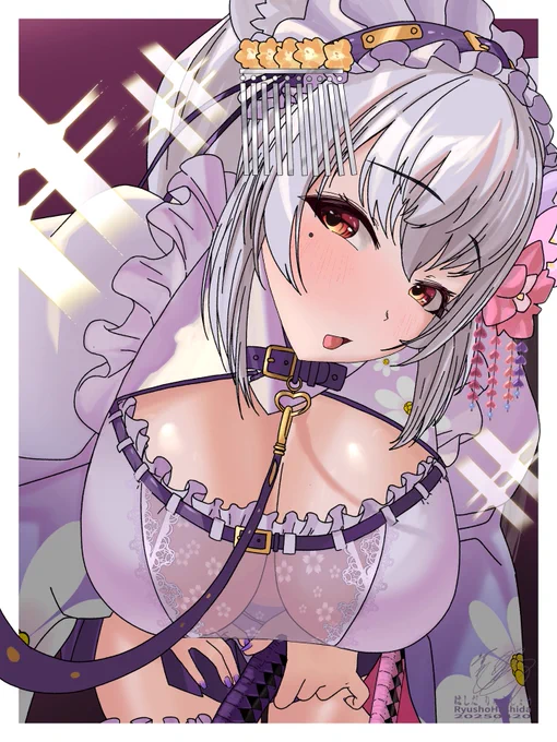チャンネル登録10万人おめでとうございます! #都みゆり #みゆり絵