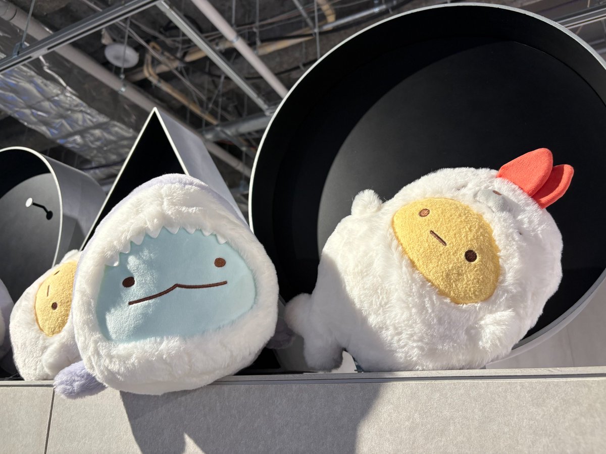 🦎🍤人気のふんわりぬいぐるみ🦈🦭 サメになりきった「トカゲ」と