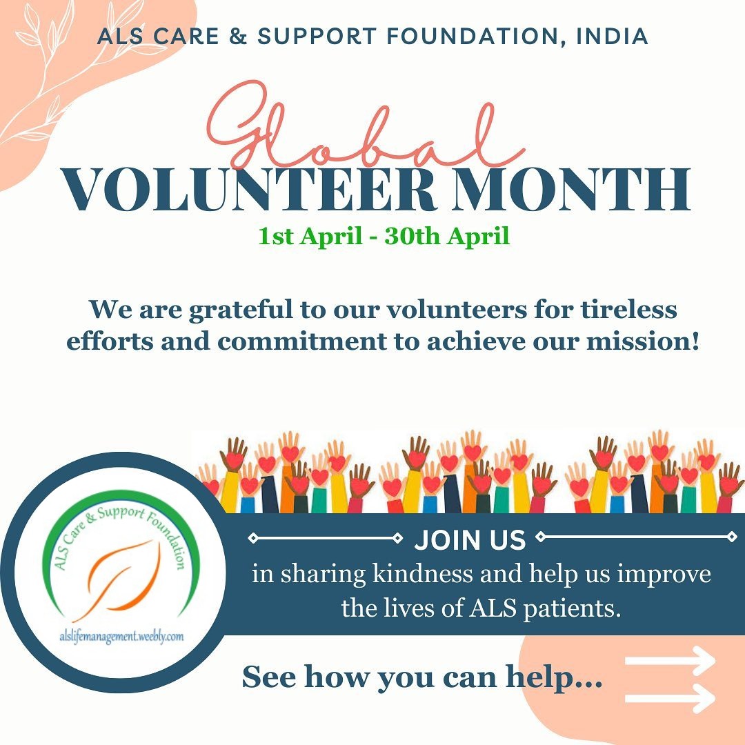 alscasindia's tweet photo. Cheers to our amazing ALSCAS volunteers! Your selfless efforts bring hope and make a real impact. This Global Volunteers Month, we honor you and welcome others to join our mission. Together, we can brighten even more lives ! Scan the QR code or visit the link in our bio.
#ALScas https://t.co/qEqjQ0mYXr