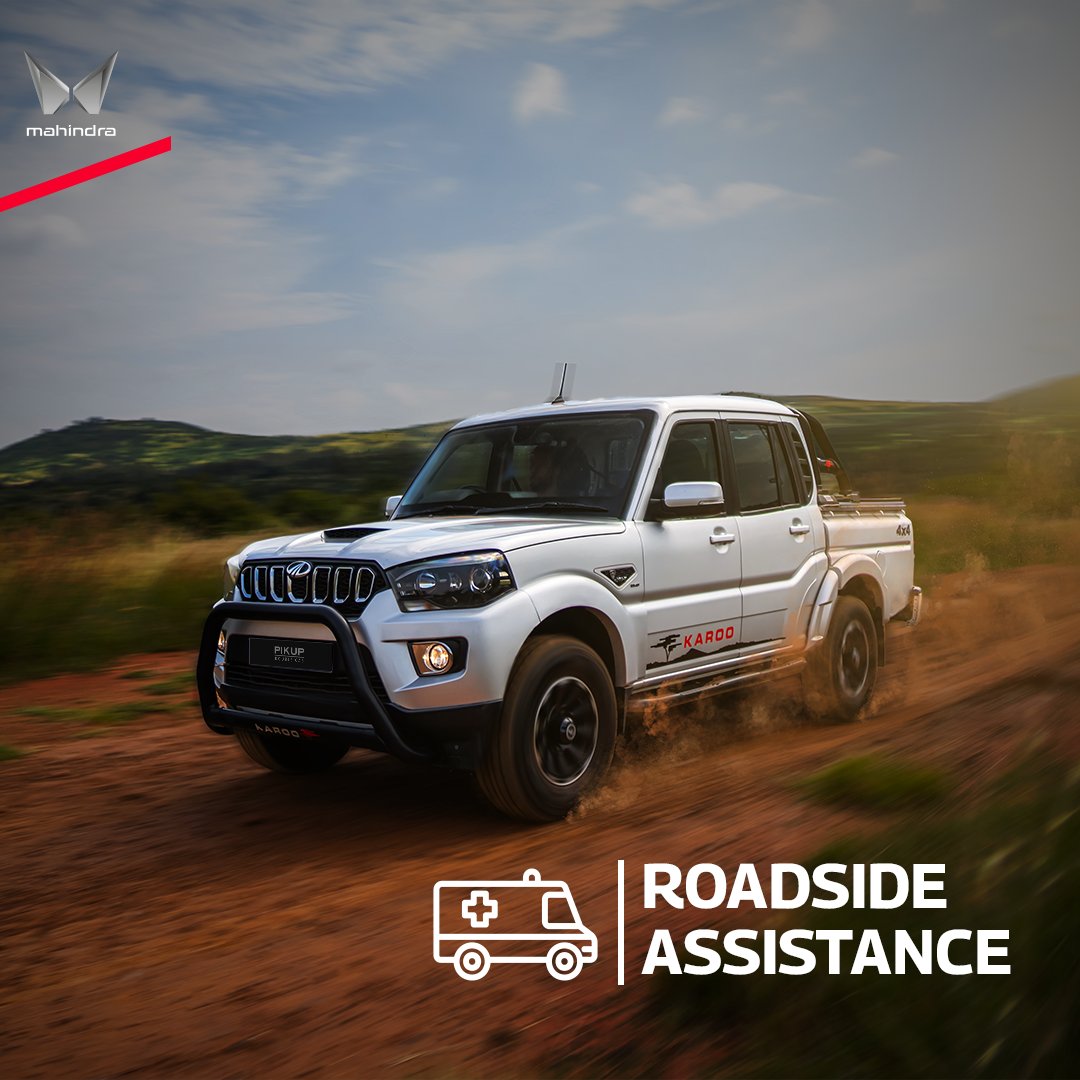 Mahindra_SA's tweet image. Heading back home after the holidays? Don’t worry about unforeseen breakdowns or locked-in keys. Mahindra’s 24/7 Roadside assist has got your back!​

Learn more: tinyurl.com/2r64v7kv

*Ts &amp;amp; Cs Apply.

#MahindraSA #AuthenticVehicles #RoadsideAssist #24HSupport