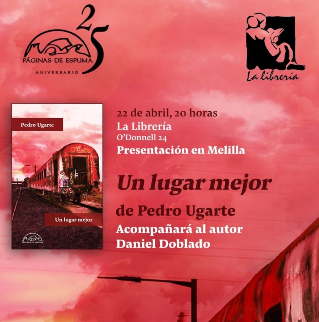 Mañana martes 22 , tenemos el lujo de contar en La Librería con Pedro Ugarte, uno de los máximos exponentes del relato corto de nuestro país. Os esperamos a las 20:00.  Un buen plan como antesala del #diadellibro 
#notelopuedesperder #cuentos #planesculturales #culturamelilla