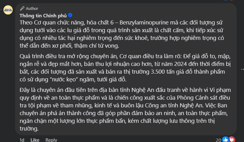 Sữa giả, kẹo giả, rồi đến giá cũng giả nốt.

Sản phẩm nào cũng đã sản xuất và tiêu thụ trên thị trường tính bằng tấn và thời gian là hàng năm trời.

Đây chỉ mới là những trường hợp bị phát hiện, còn nhan nhãn thực phẩm bẩn trôi nổi và được bán tràn