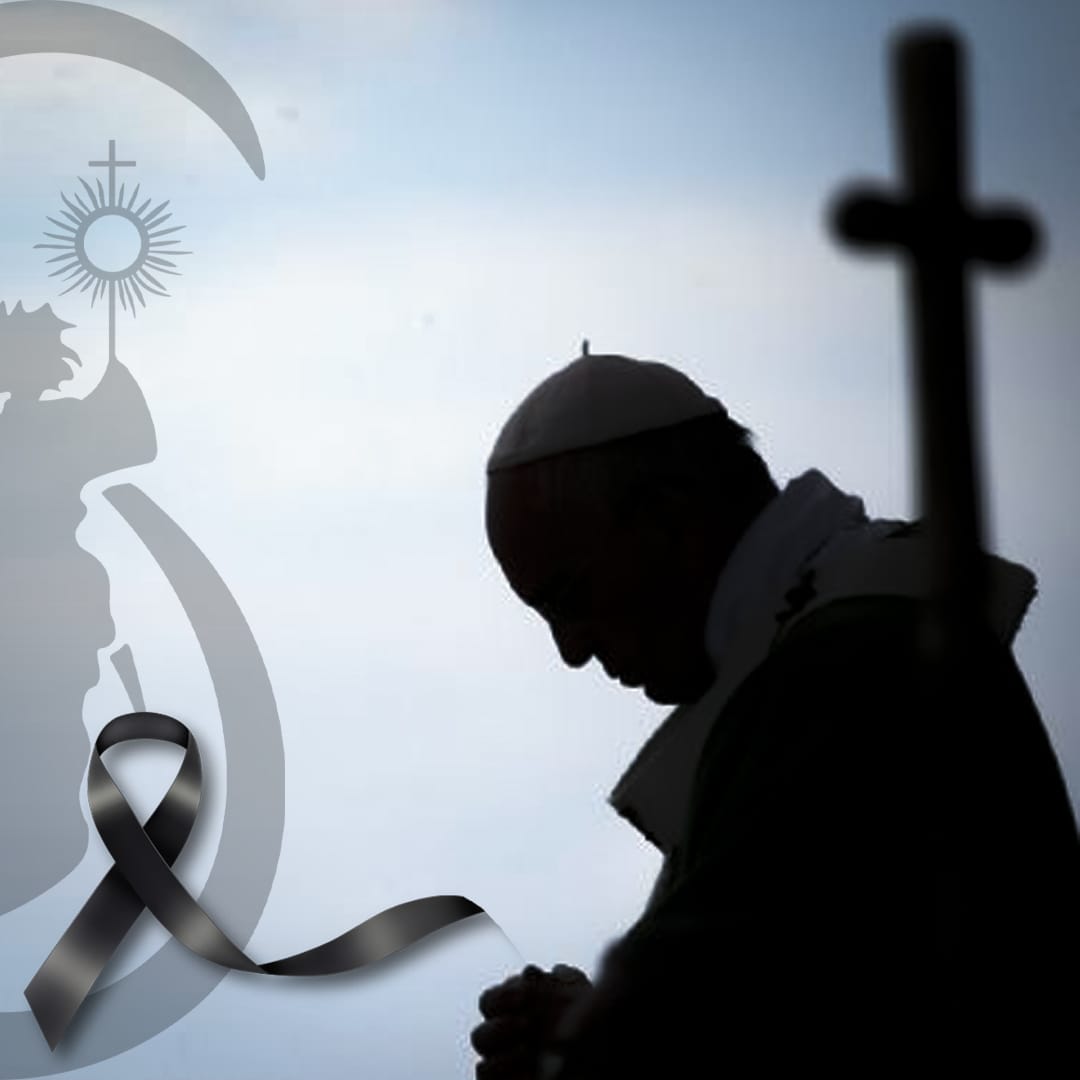 Lamentamos profundamente el fallecimiento de Su Santidad el Papa Francisco <a href="/Pontifex_es/">Papa León XIV</a>

Nuestro más sentido pésame a todos los católicos. 

D.E.P.