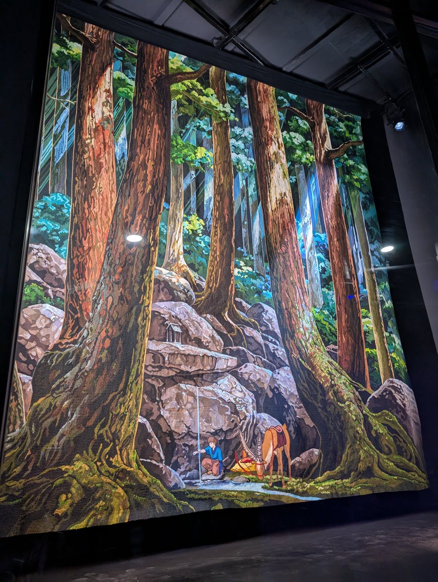 もののけ姫　タペストリー　非売品 美術手帖 ウェブ版 on X