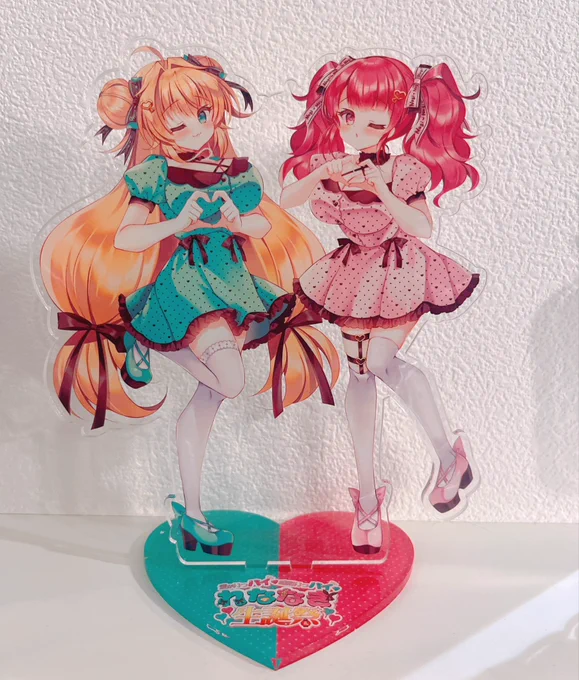 アクスタこんな感じになりましためちゃくちゃかわいいです#れななぎ生誕祭 