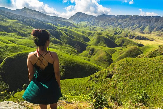 Lost in the wild charm of #Manipur
Where emerald hills whisper secrets,and nature smiles with every bloom.
Even more breathtaking with her grace beside it. 
#NatureLover #IncredibleIndia #GraceInTheGreen #MondayMotivation #CivilServicesDay #JDVance #JohnCena #CSKvsSRH <a href="/Will_Sar16/">William Meitei</a>